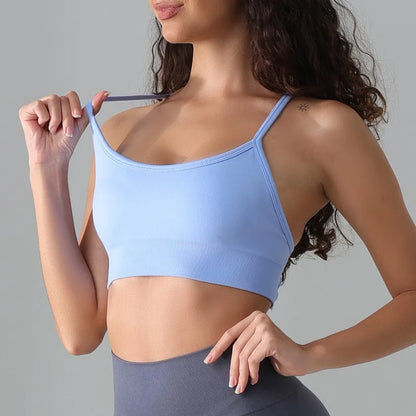 Sports Bra Cross Back