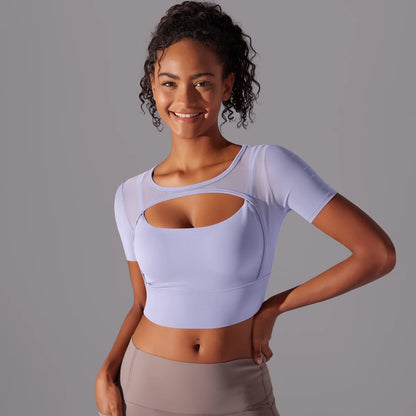 Yoga Vest Women Fitness Crop Top