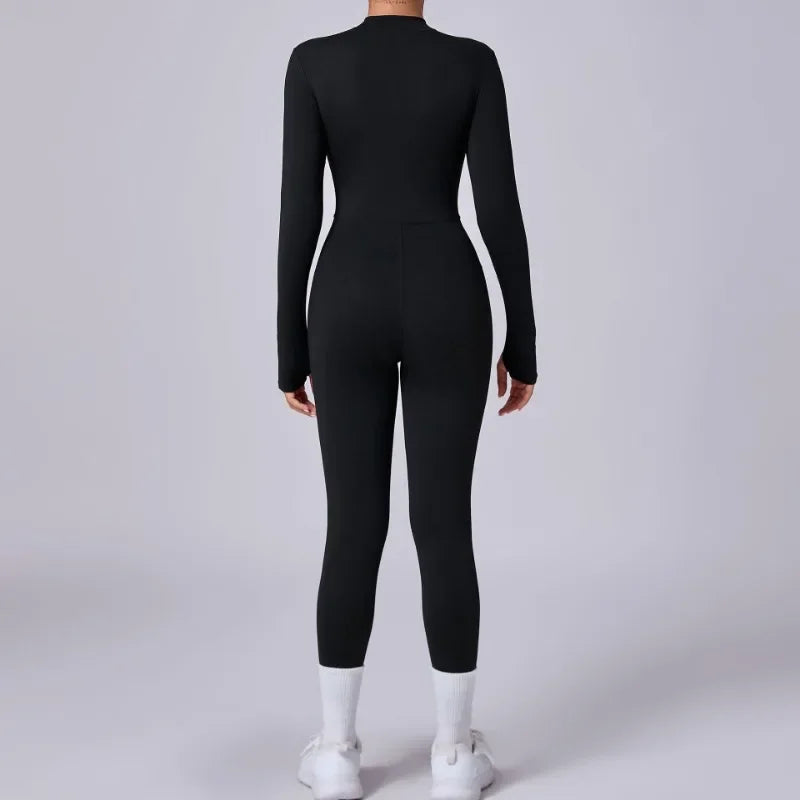 Jumpsuits Hip-lifting Skinny Long-sleeved