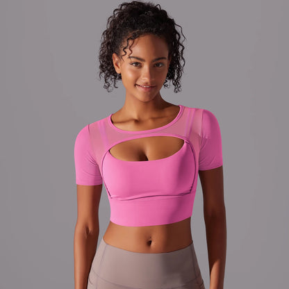 Yoga Vest Women Fitness Crop Top