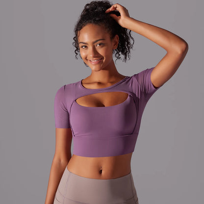 Yoga Vest Women Fitness Crop Top