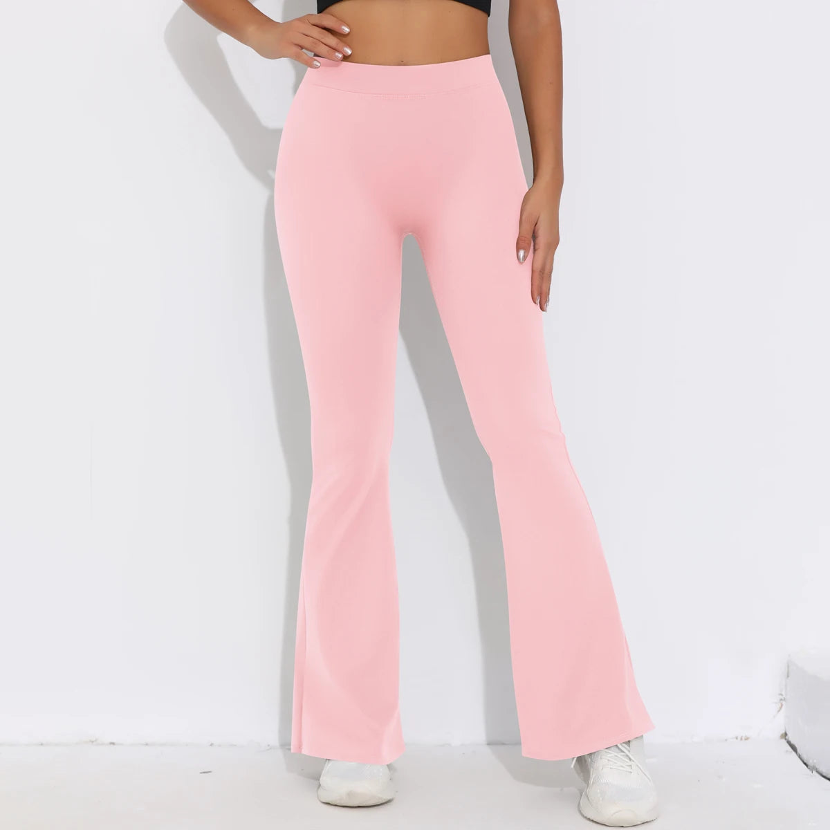 High Waist Lift Hip Wide Leg