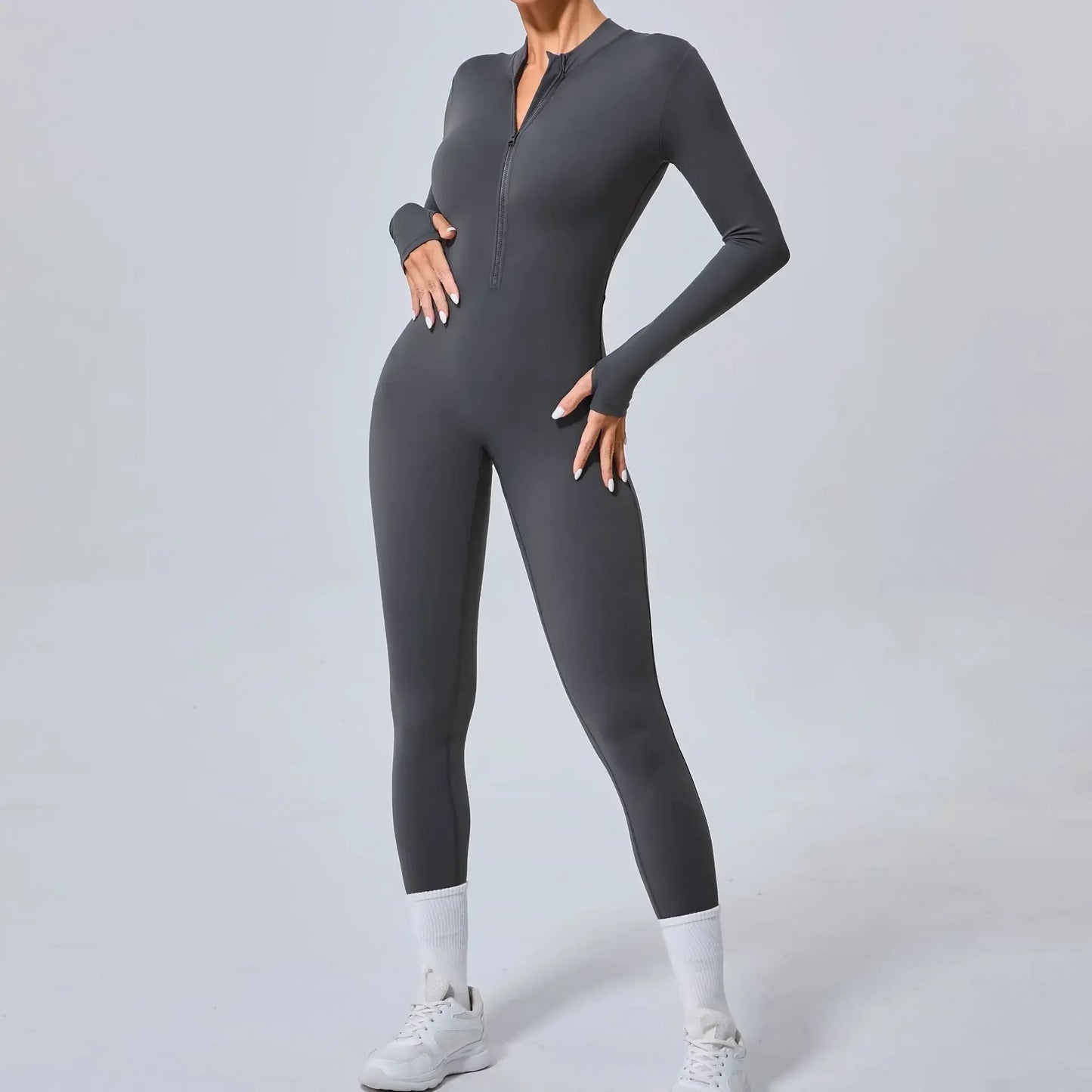 Jumpsuits Hip-lifting Skinny Long-sleeved