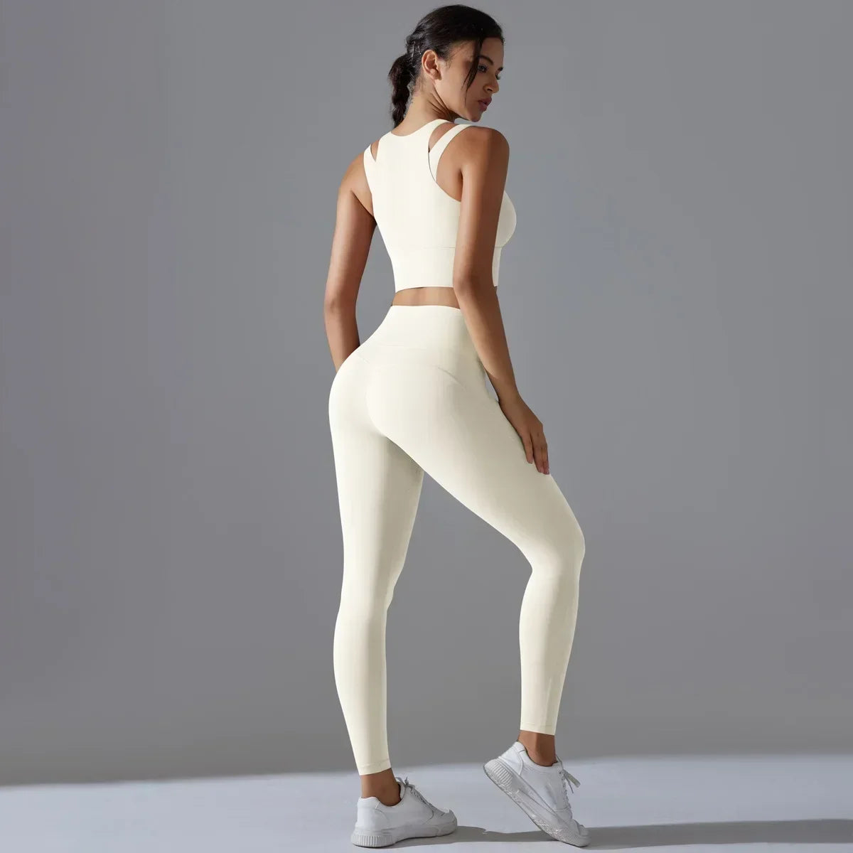 Zipper Vest Suits & Leggings