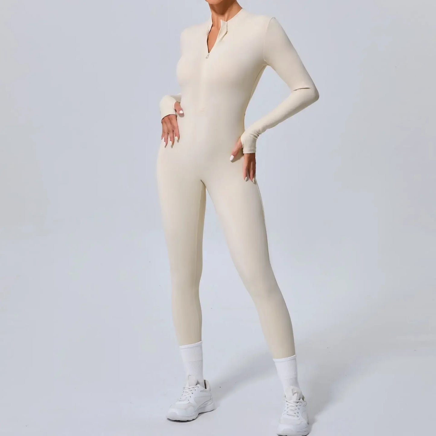 Jumpsuits Hip-lifting Skinny Long-sleeved